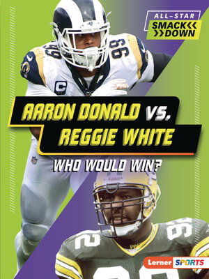 cover image of Aaron Donald vs. Reggie White